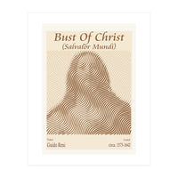 Bust Of Christ (salvator Mundi) – Guido Reni (italian, 1575 1642) (Print Only)