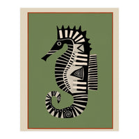Striped Seahorse I (Print Only)