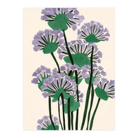 Modern Lavender Garden (Print Only)