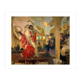 Spanish school. Joaquin Sorolla (1863-1923). Spanish school. Women dancing flamenco at the café N... (Print Only) thumbnail