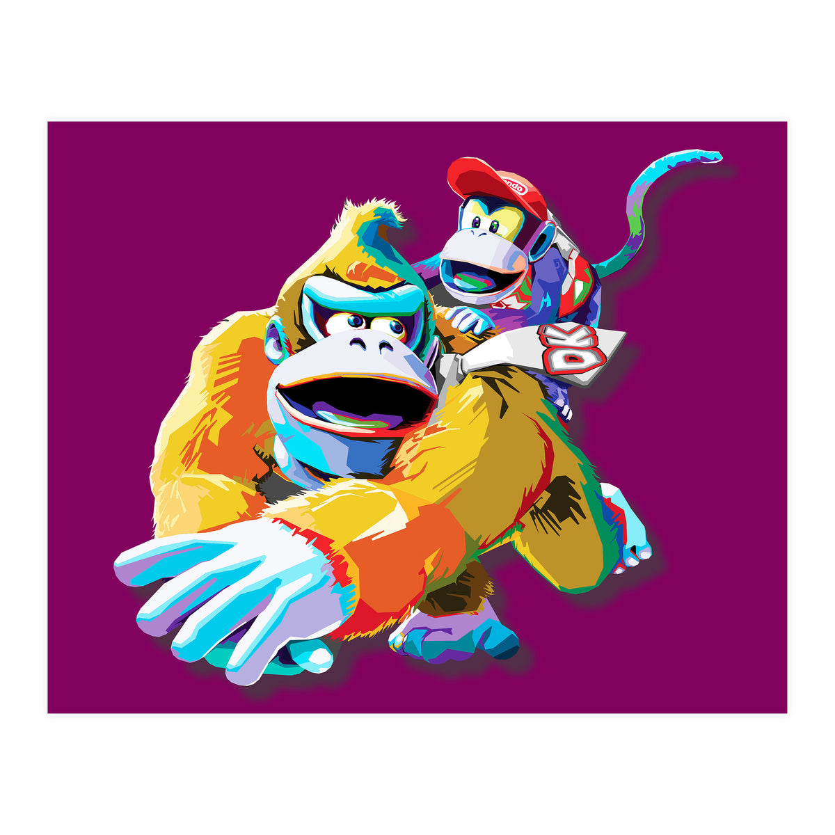 Don Key Kong Retro Pop Art (Print Only)