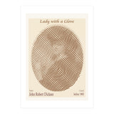 Lady With A Glove – John Robert Dicksee (before 1905) (Print Only) thumbnail