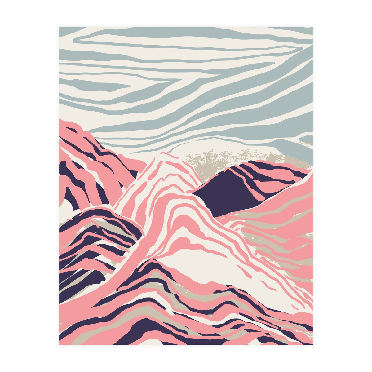 Follow the lines Wanderlust (Print Only)