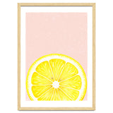 Lemon Slice, Fresh Citrus Kitchen Summer Art thumbnail