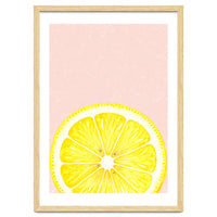 Lemon Slice, Fresh Citrus Kitchen Summer Art