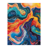Vibrant Fluid Acrylic Pour Abstract Art (Print Only) thumbnail