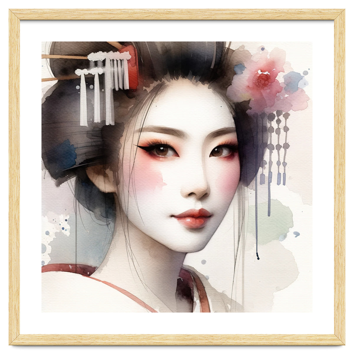 Rose Veil Modern Geisha