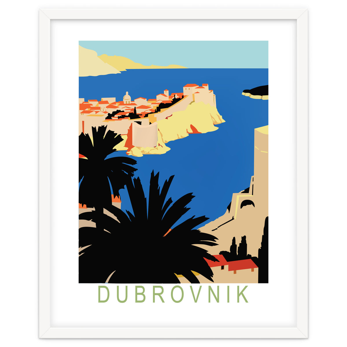 Dubrovnik, Adriatic Sea, Croatia