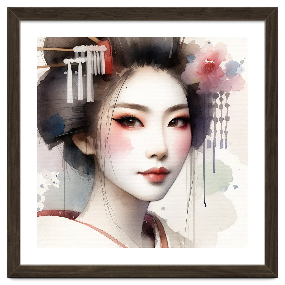 Rose Veil Modern Geisha