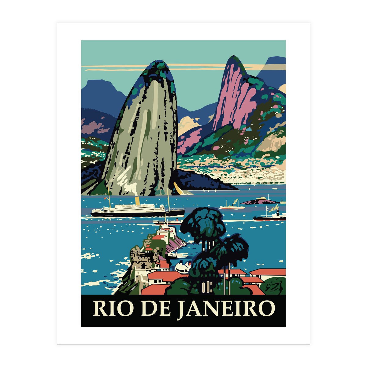 Rio De Janeiro, Brazil (Print Only)