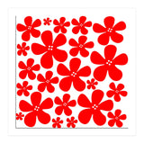 Red Flowers Pattern (Print Only) thumbnail