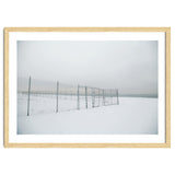 Fence in the Winter seascape thumbnail