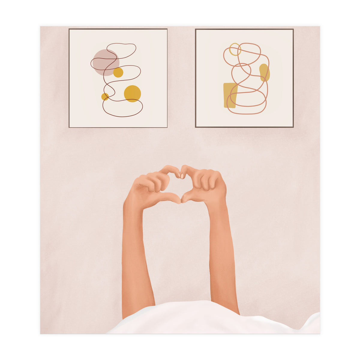 Hand Heart (Print Only)