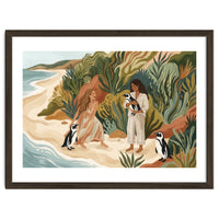 Penguin Friends By The Sea