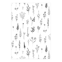 Wildflowers Minimalist Pattern (Print Only)