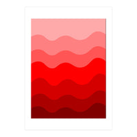 Red gradient design  (Print Only)