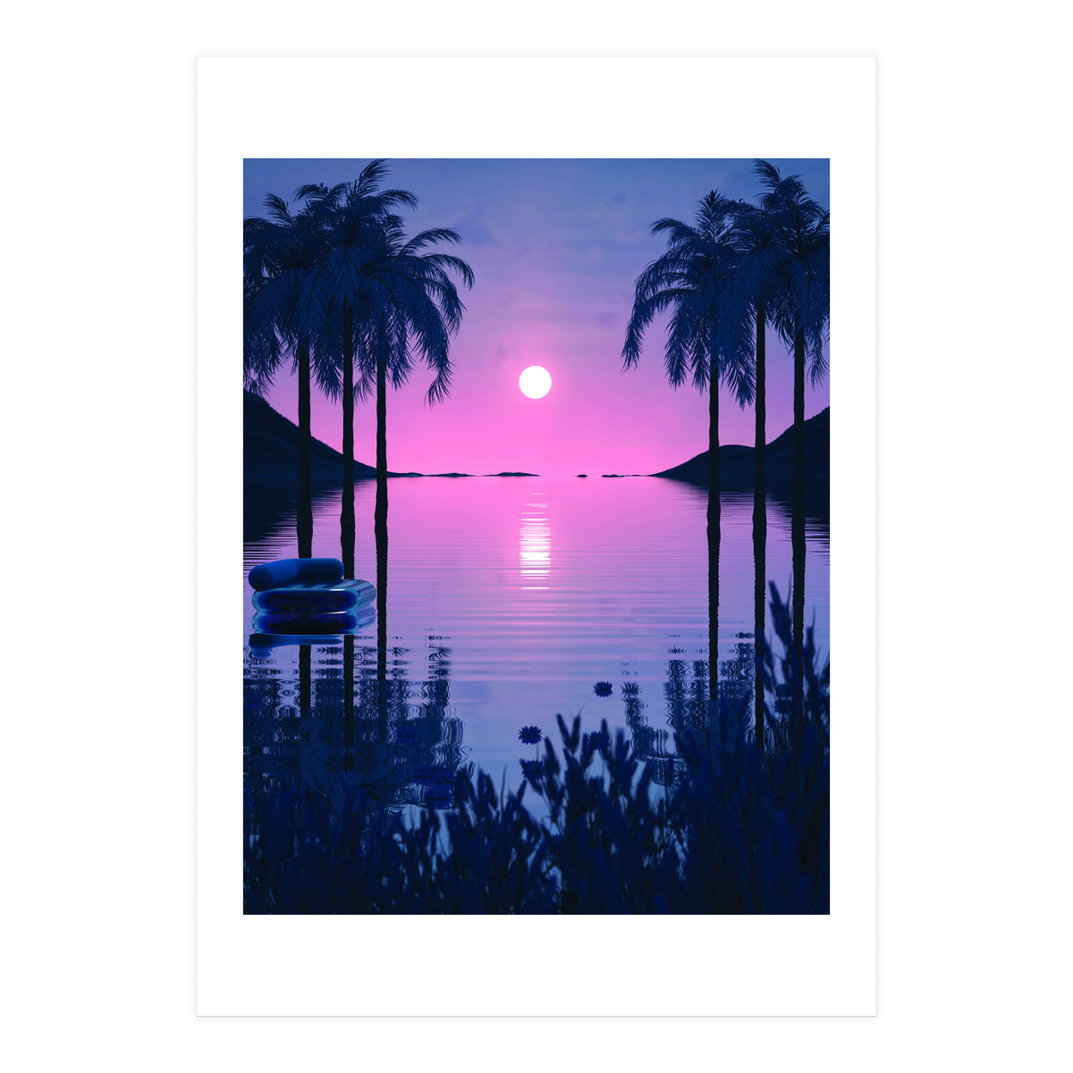 Lost In A Sunset (Print Only)