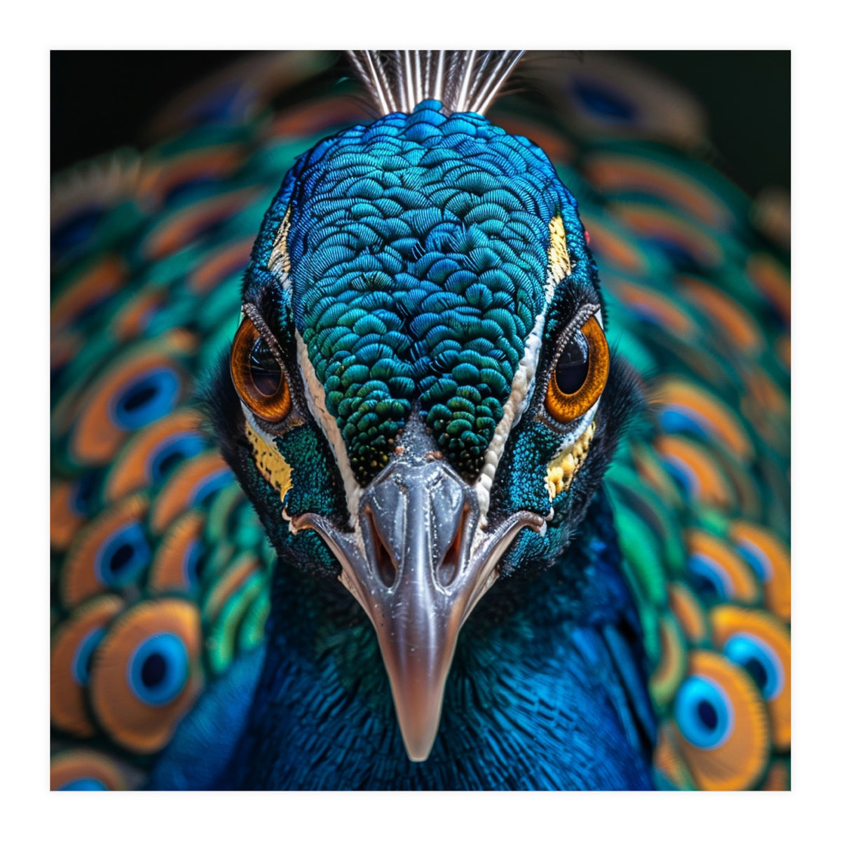 Majestic Peacock  (Print Only)