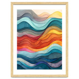 Abstract Layered Wave Landscape thumbnail