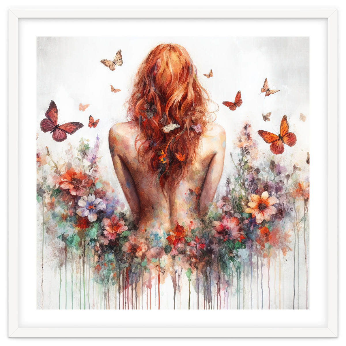 Butterfly Body In Bloom