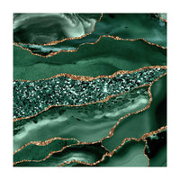 Agate Glitter Ocean Texture 16 (Print Only)