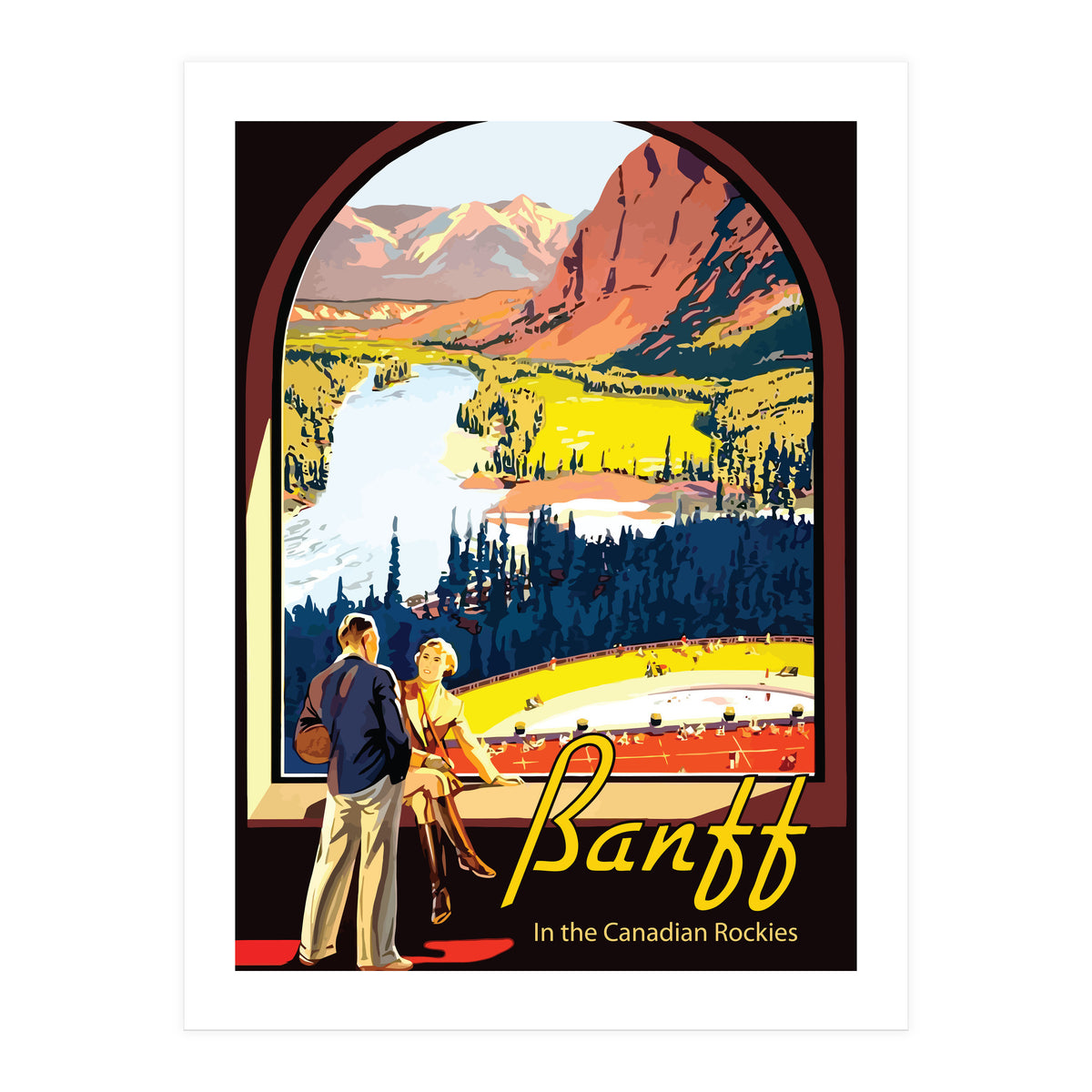 Banff, Alberta, Canada (Print Only)