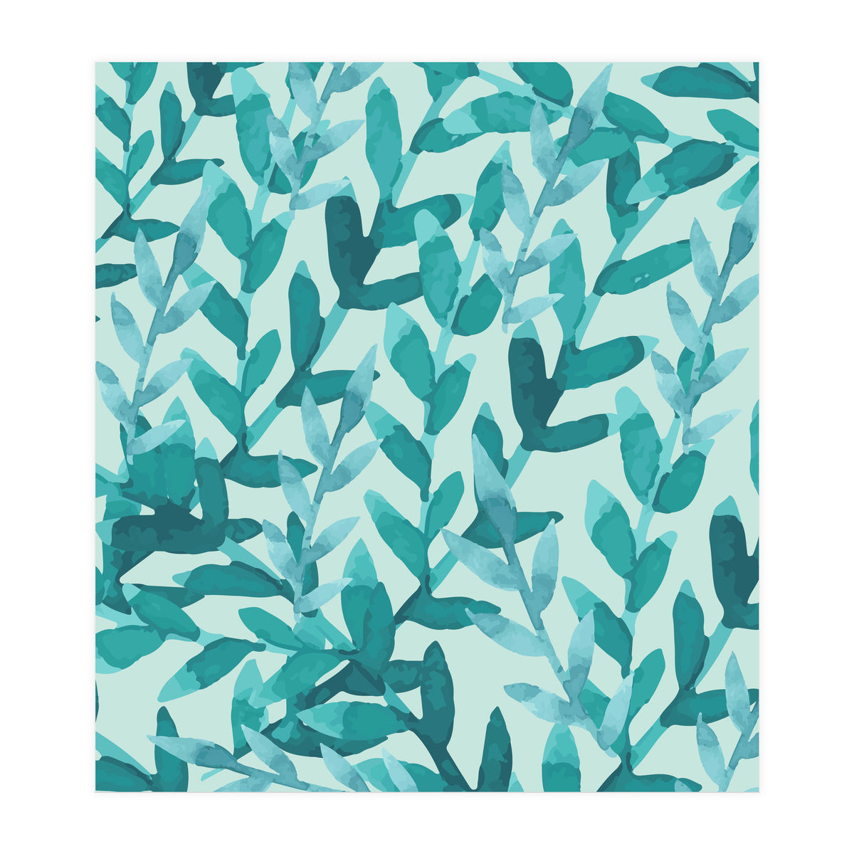 Lush Blue (Print Only)