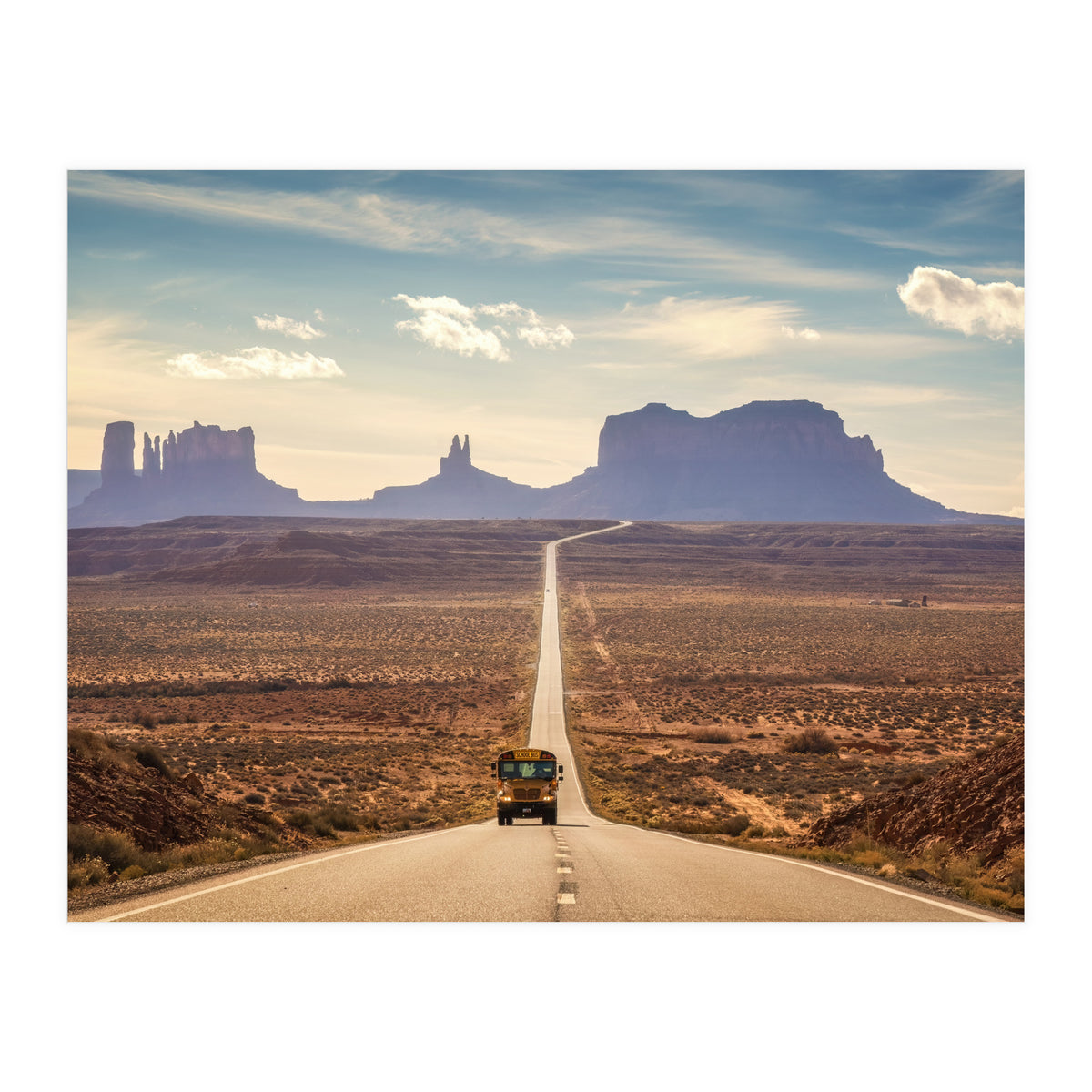 Forrest Gump road, USA (Print Only)