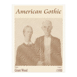 American Gothic – Grant Wood (1930) (Print Only) thumbnail