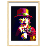 Ozzy Osbourne Metal Classic Rock Pop Art WPAP thumbnail