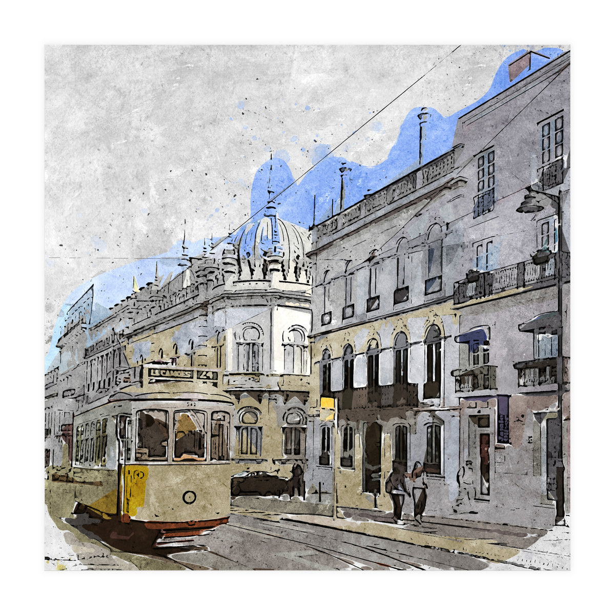 European City Streets (Print Only)