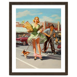 Funny Pin Up Shopping Girl thumbnail