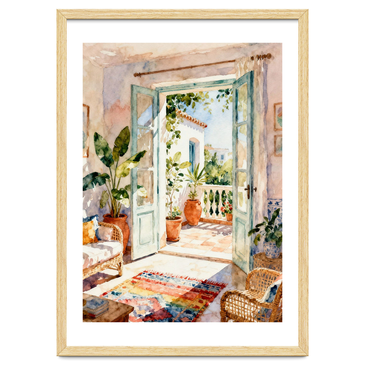 Matisse Inspired Living Room