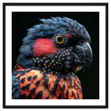 Close Up Portrait Of A Colorful Exotic Parrot thumbnail