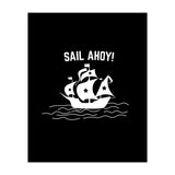 Sail Ahoy  sailing ship  (Print Only) thumbnail