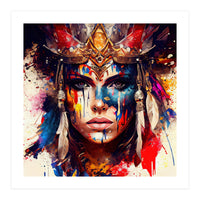 Powerful Warrior Woman #8 (Print Only)