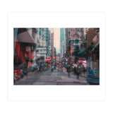 Street Photography - Double Exposure Sai Ying Pung (Print Only) thumbnail