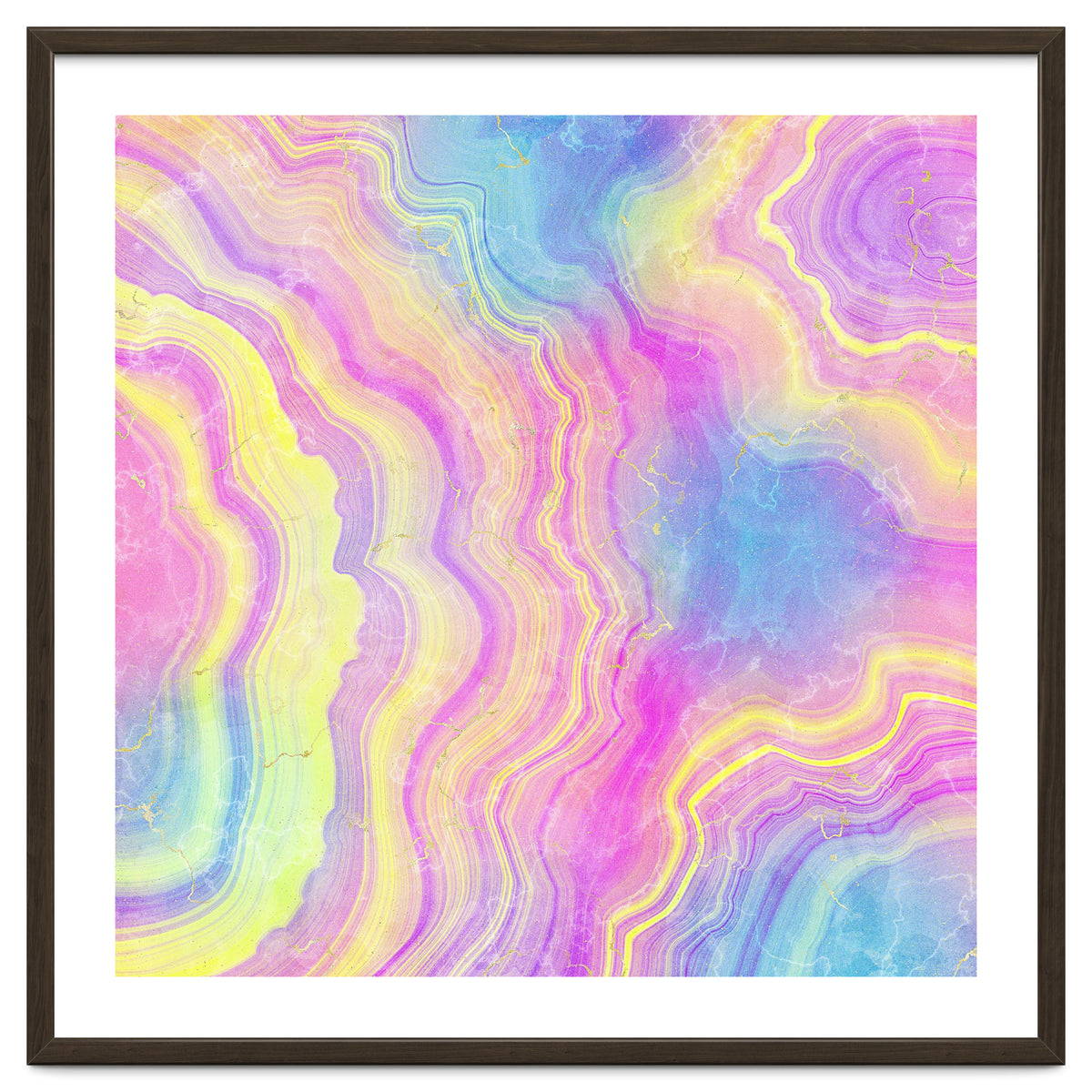 Neon Agate Texture 08