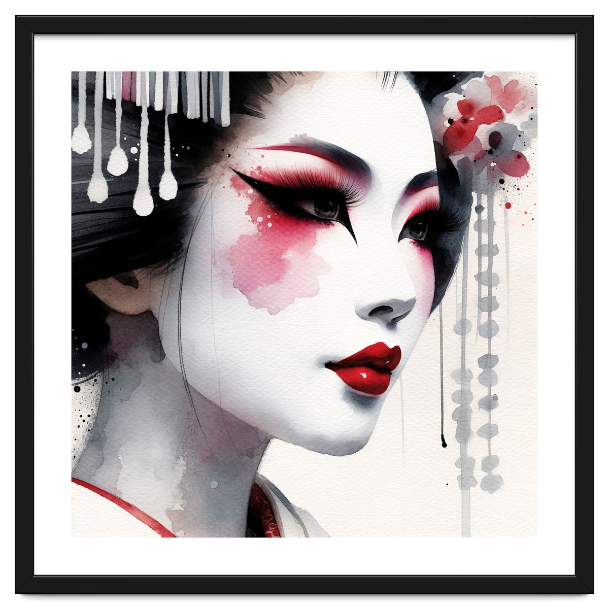 Porcelain Bloom Modern Geisha