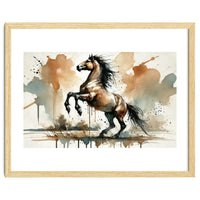 Fiery Horse Elegance