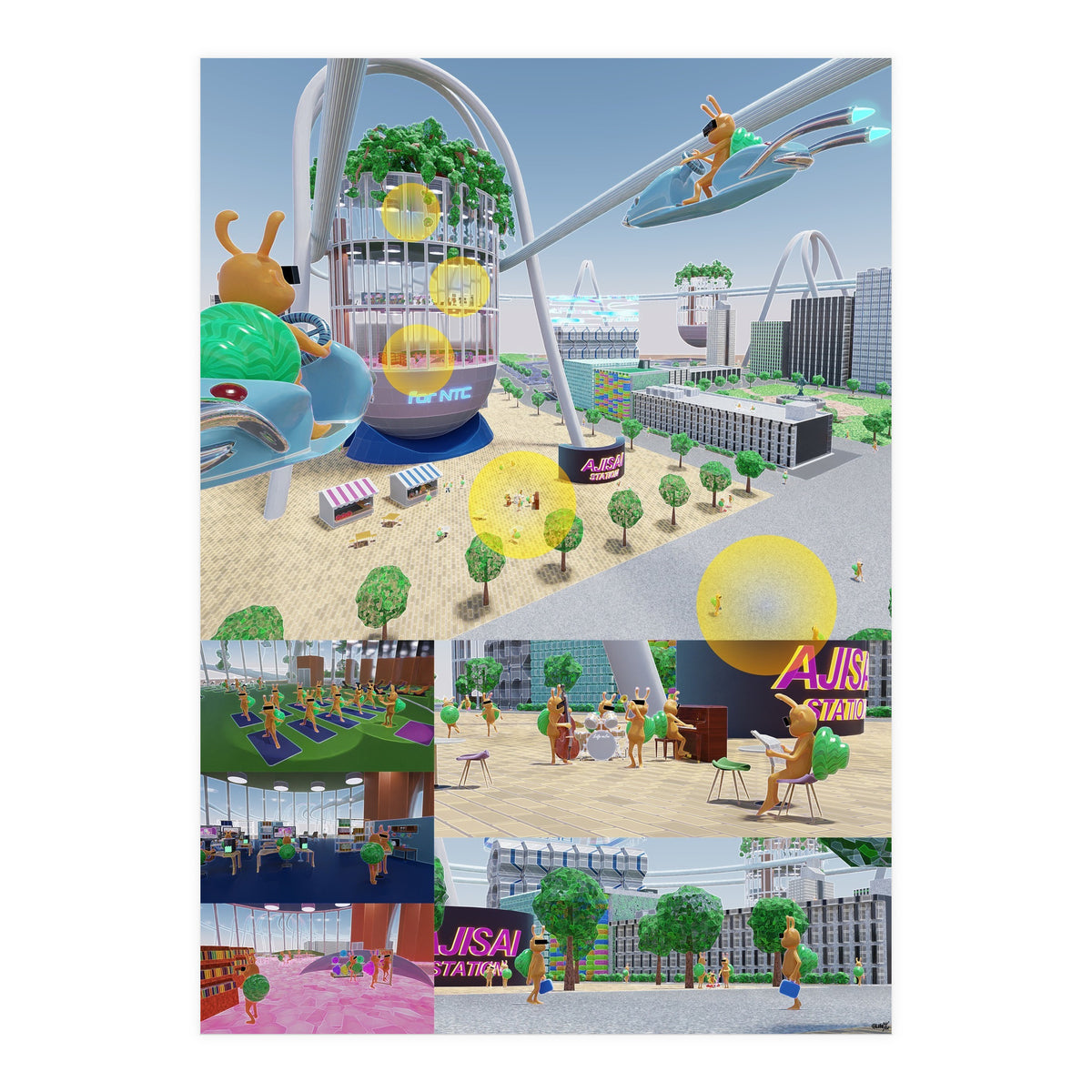 Mobile Station (Lwuba 023 Mobile Station 01) (Print Only)