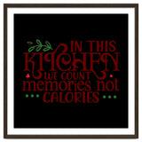 In This Kitchen We Count Memories Not Calories thumbnail