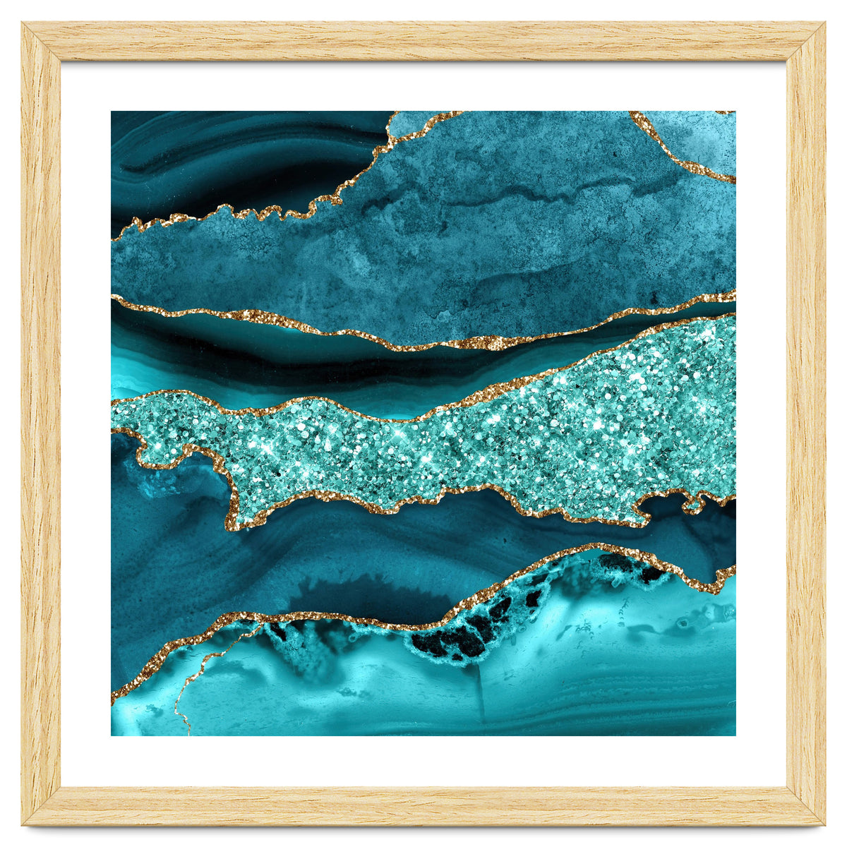 Agate Glitter Ocean Texture 12