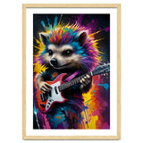 Hedgehog Plays The Guitar, Rock Graffiti thumbnail