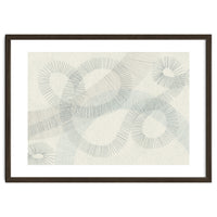 calming essentials Curved Lines blue