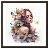 Butterfly Muse Watercolor Portrait thumbnail