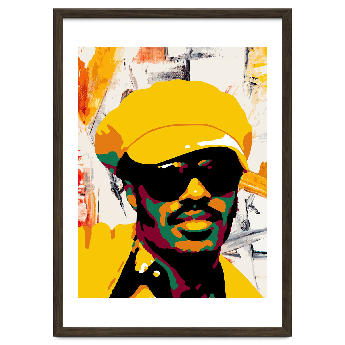 Stevie Wonder Retro Pop Art