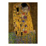 Gustav Klimt The Kiss Gold Romantic Art (Print Only) thumbnail