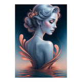 The Beauty of a Woman in an Exotic Pose (Print Only) thumbnail