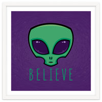 Believe Alien Head